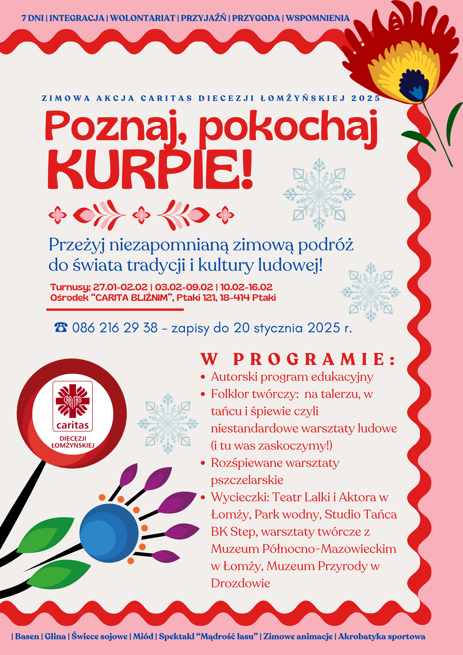 Plakat poznaj pokochaj kurpie