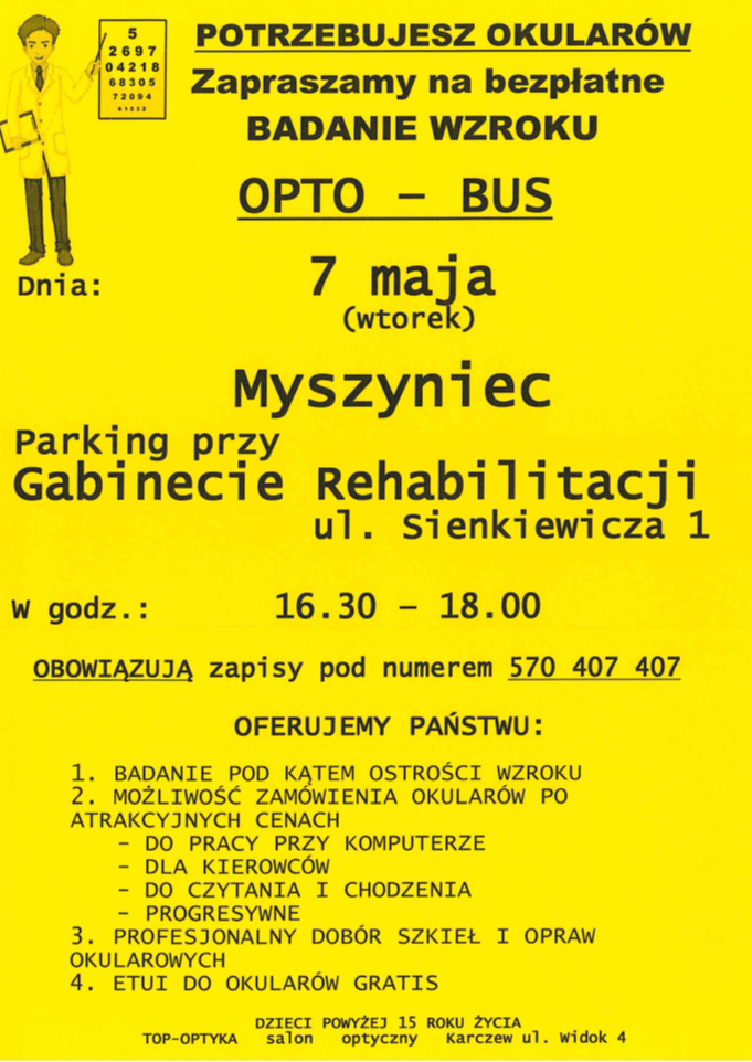 Plakat OPTO - BUS