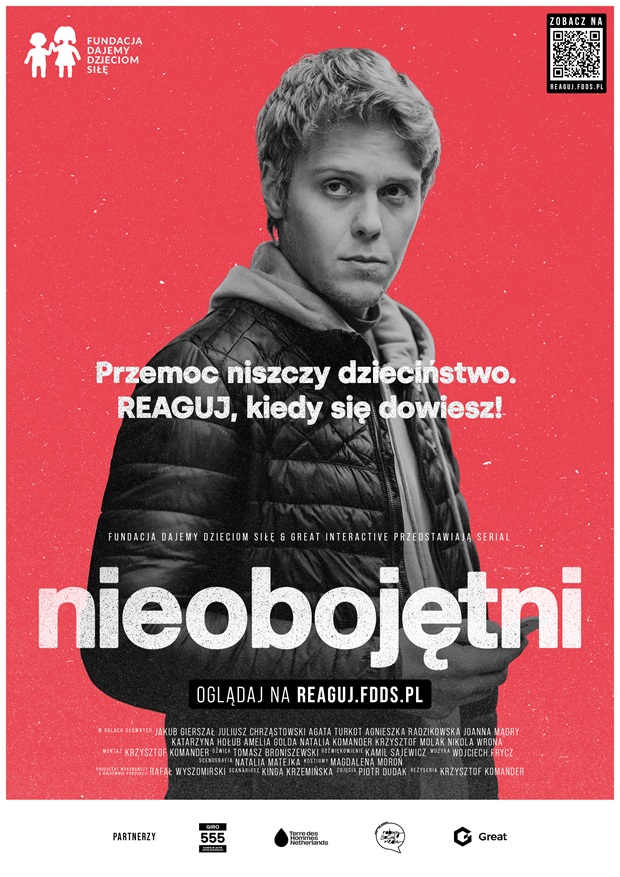 Plakat dajemy dzieciom siłę