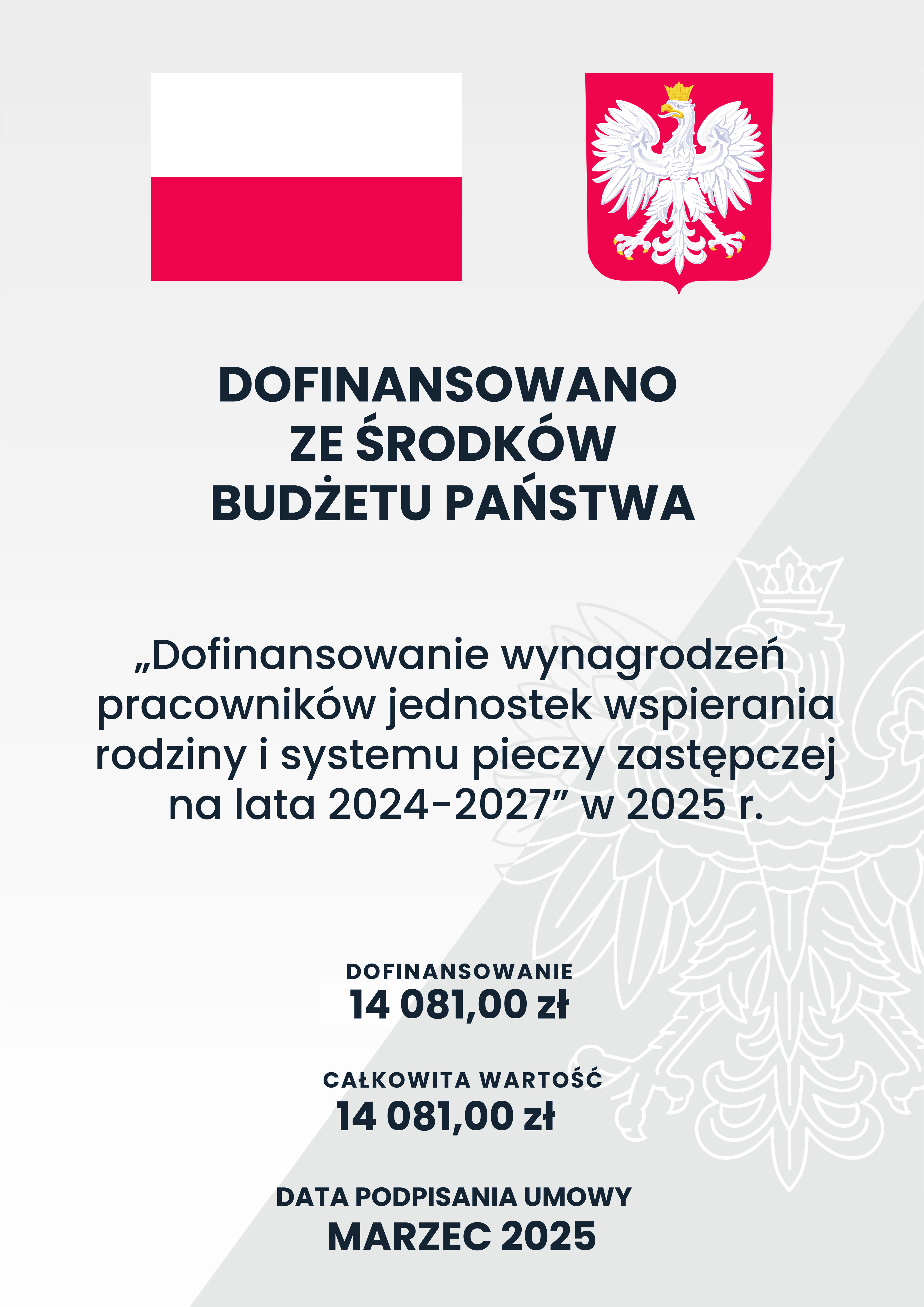 tablica informacyjna projhektu