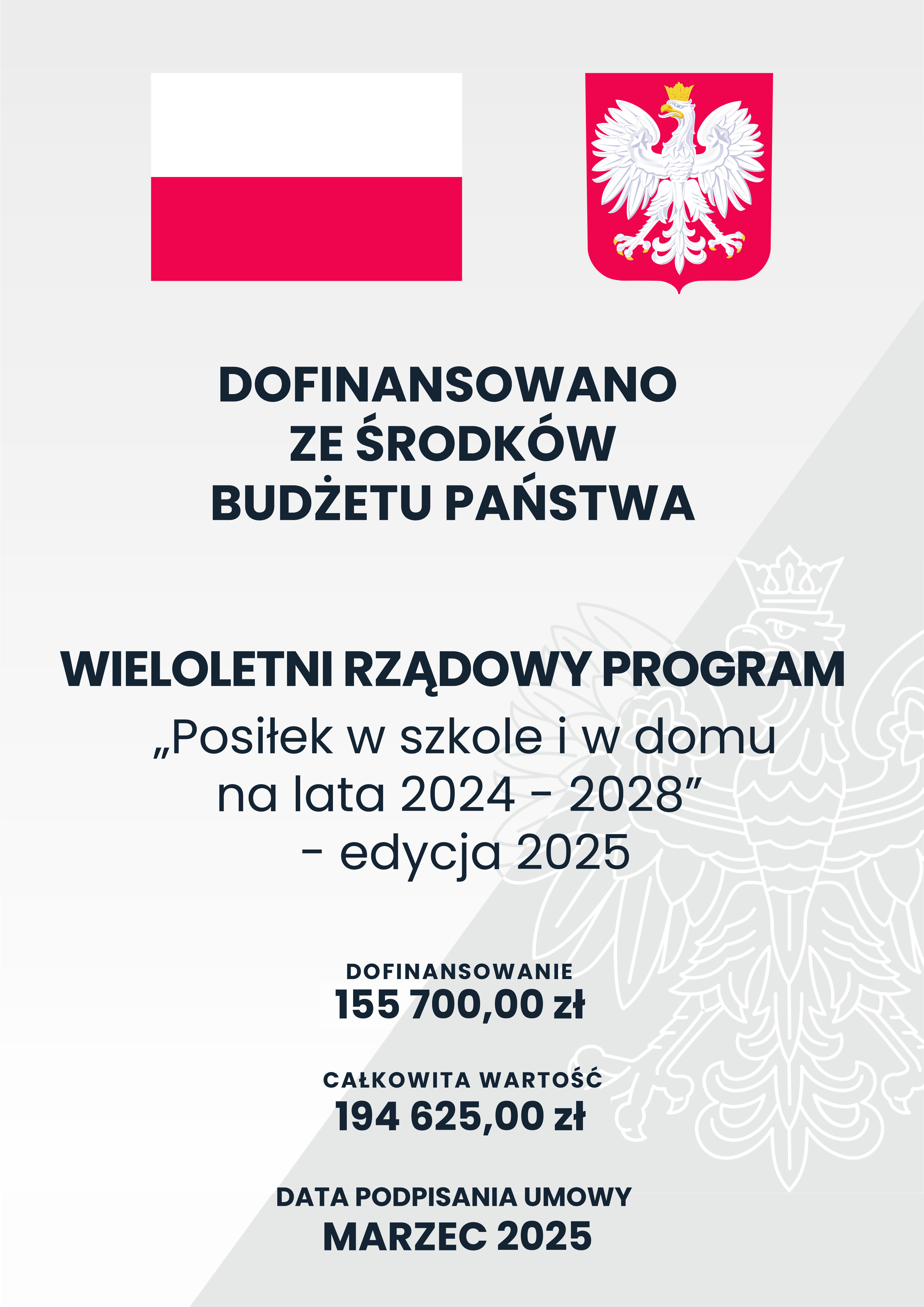 Tablica informacyjna projektu