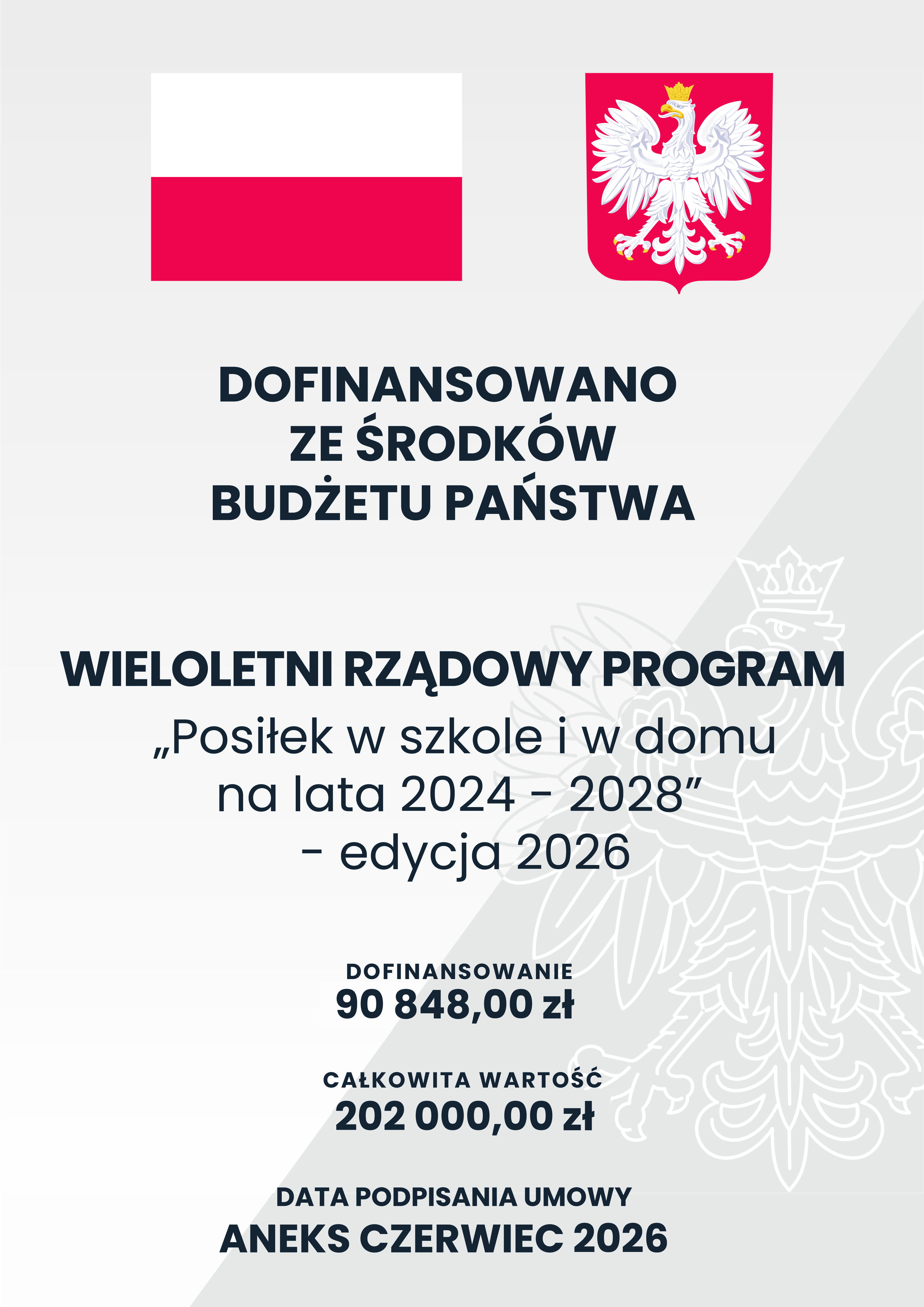 Plakat informacyjny