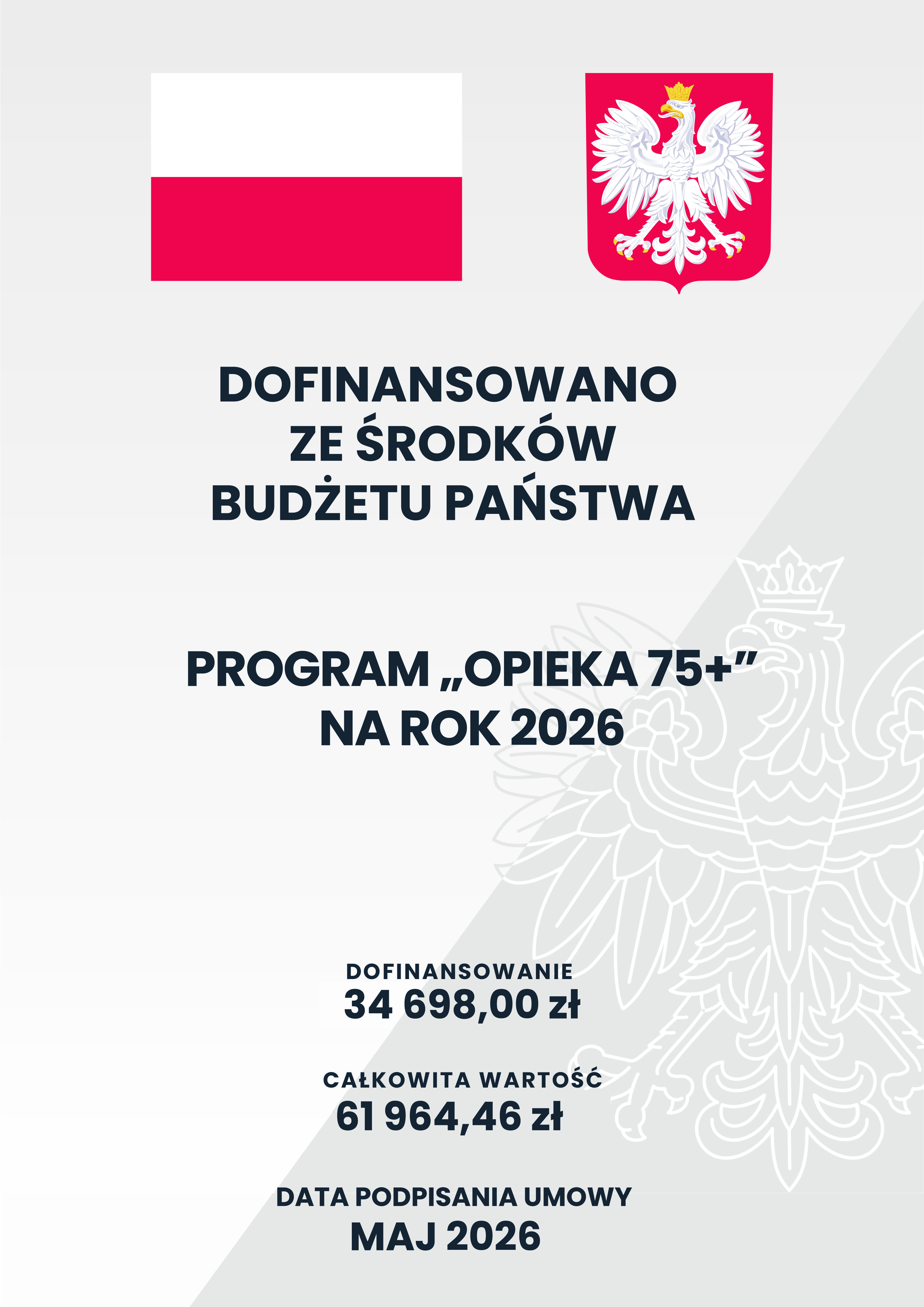Plakat informacyjny