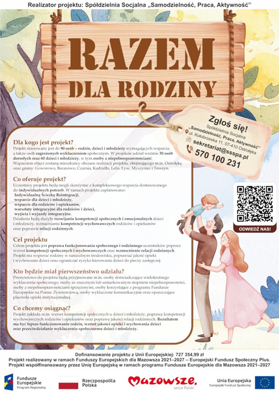 Projekt „Razem dla Rodziny” – FEMA.08.06-IP.01-0BUD/25 Projekt „Razem dla Rodziny” – FEMA.08.06-IP.01-0BUD/25